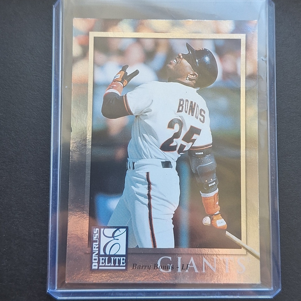 BARRY BONDS 1998 DONRUSS ELITE CARD